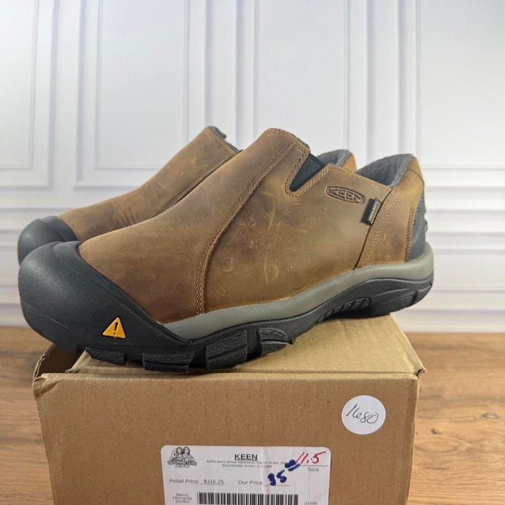 Keen men's Shellback Waterproof Hiking Shoes in US 11.5 - Picture 2 of 6